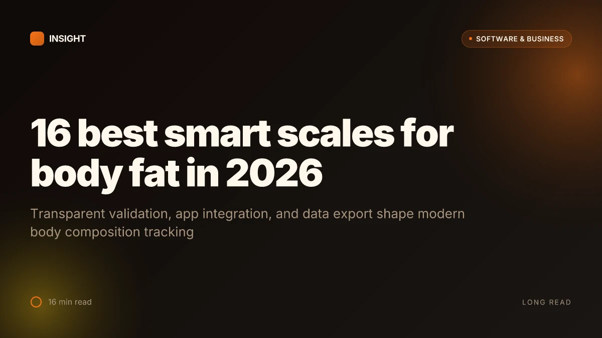 16 Best smart scales for body fat in 2026: accuracy, cost, and practical use