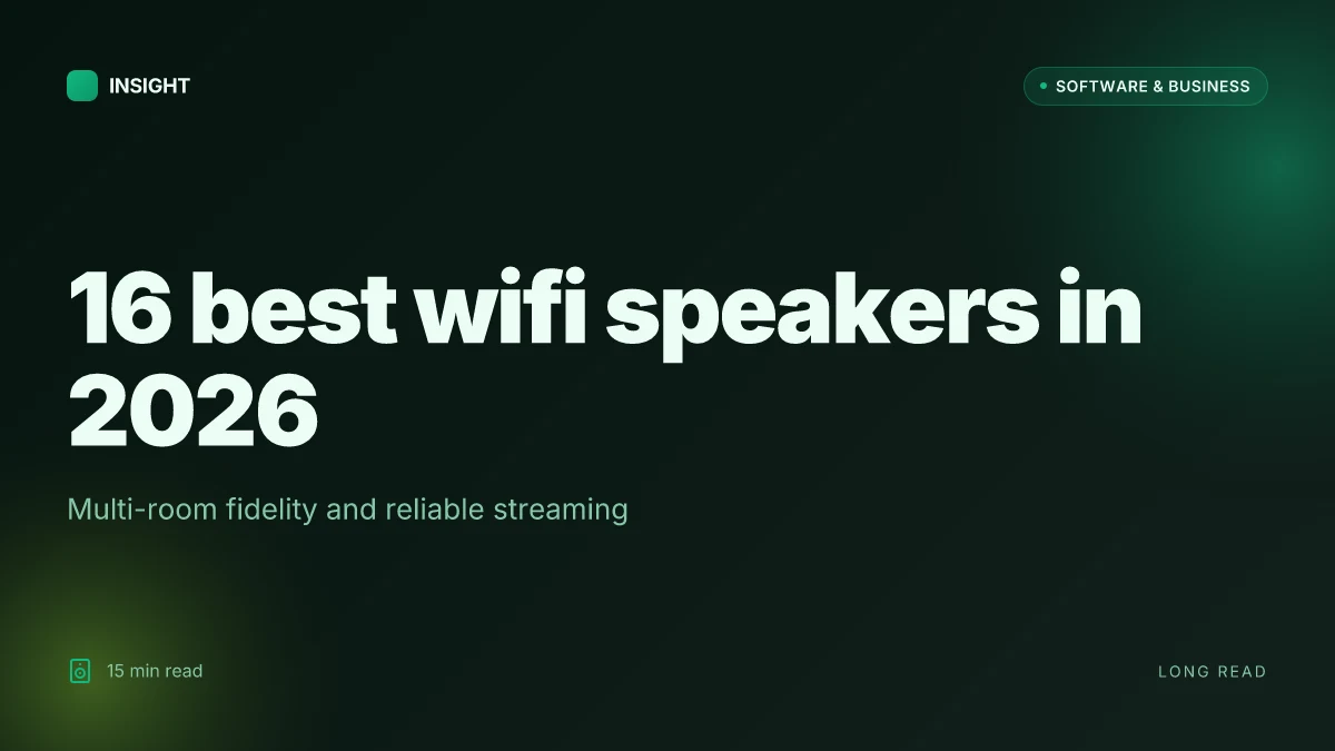 16 Best WiFi speakers in 2026: how to choose for multi-room fidelity and reliable streaming