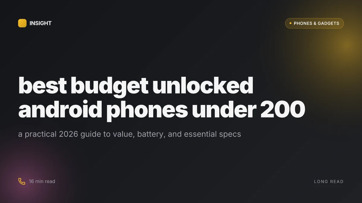 What is the best budget unlocked Android phone under 200 in 2026