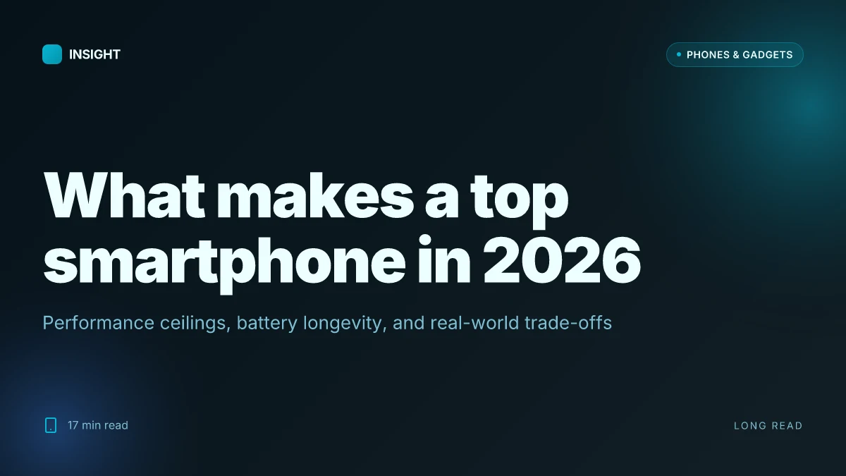 What makes a top smartphone in 2026: performance, longevity, and the trade-offs you actually want