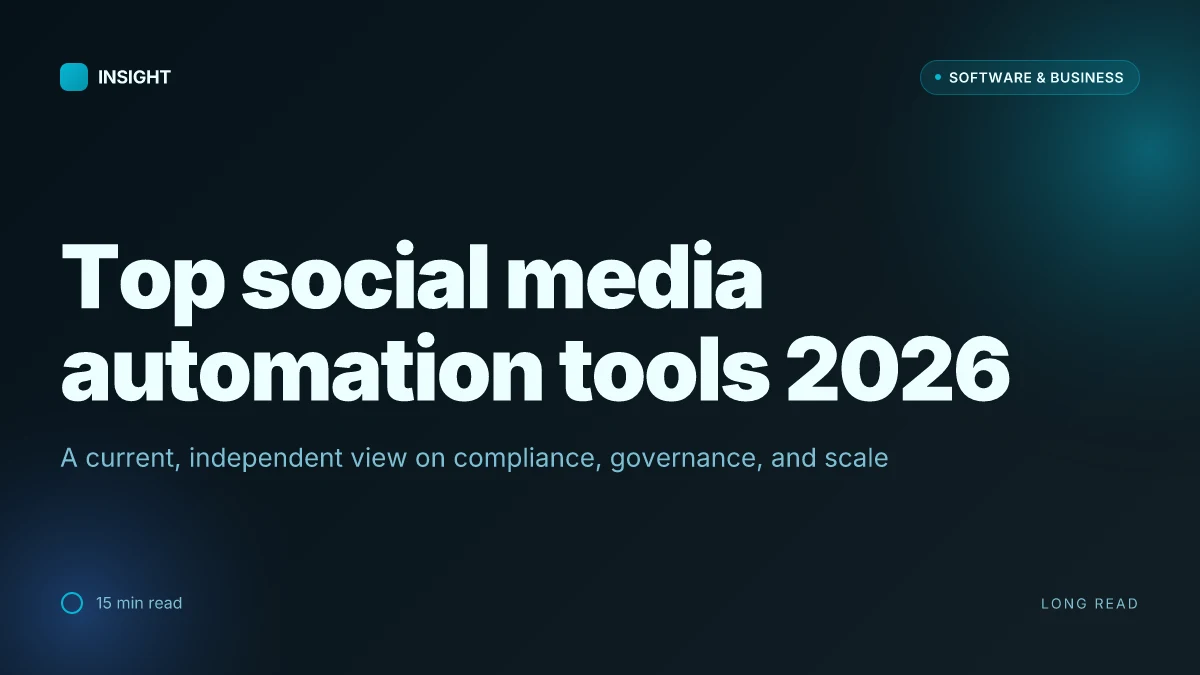 10 Best social media automation tools in 2026