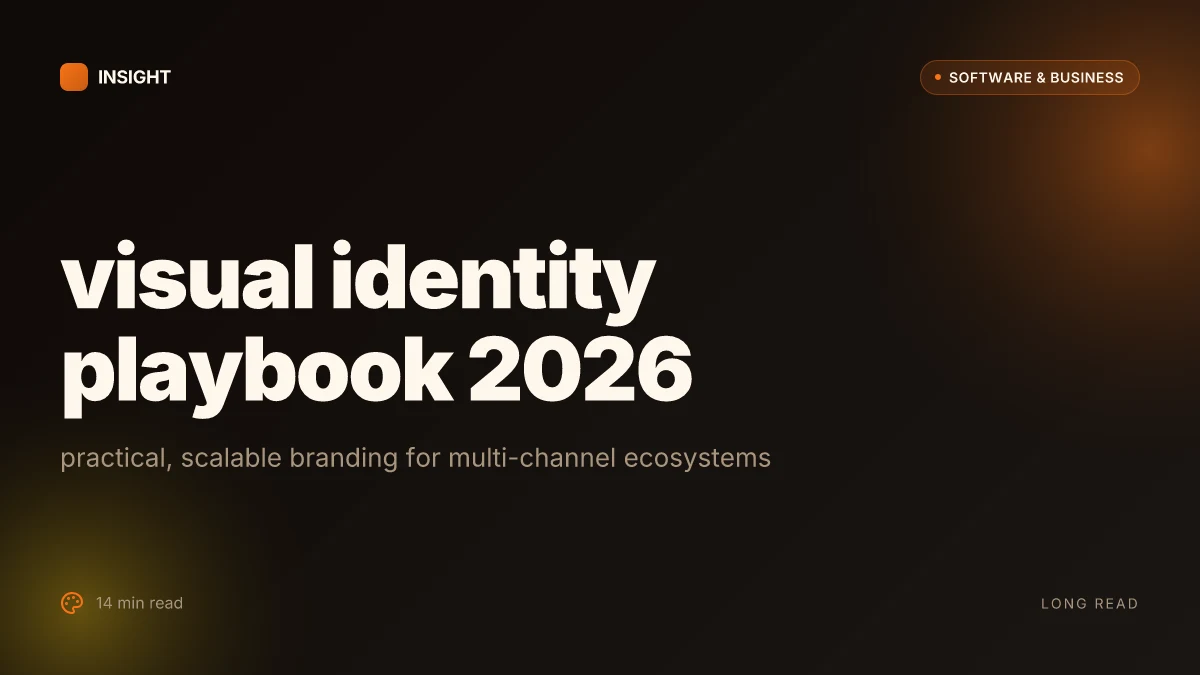 How to create a visual identity that sticks in 2026