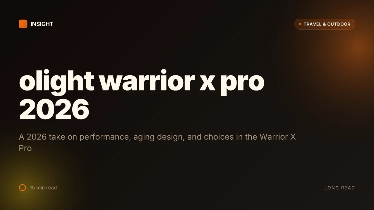 What to know about the olight warrior x pro review in 2026